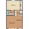 1 Bed 1 Bath